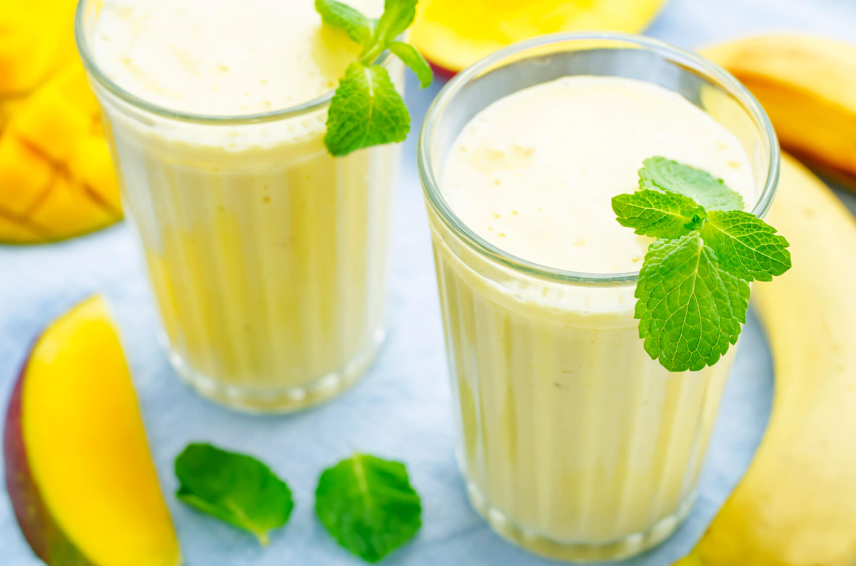 Tropical fruit smoothie