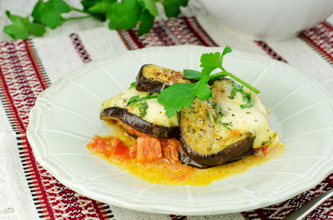 Vegetarian moussaka