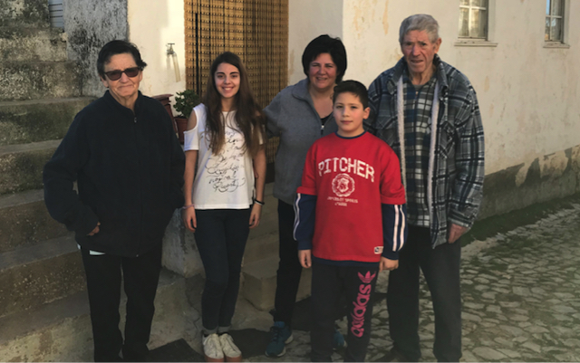 Maria Alice and family lead