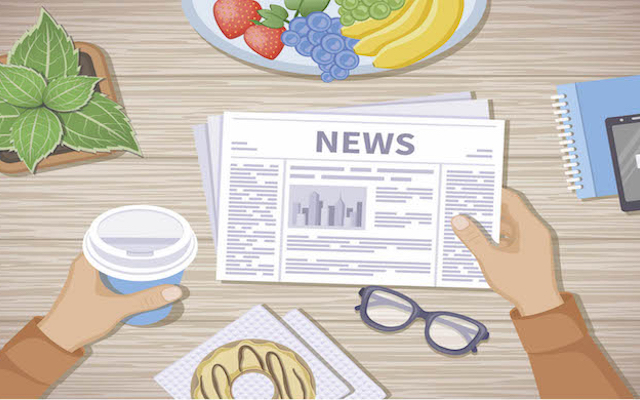 newspaper illustration