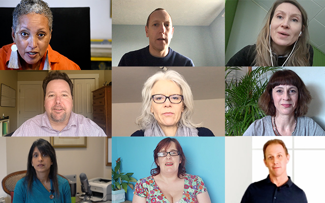 Multi-tile image of Parkinson's Life readers