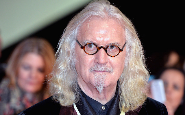 Sir Billy Connolly at a ceremony.