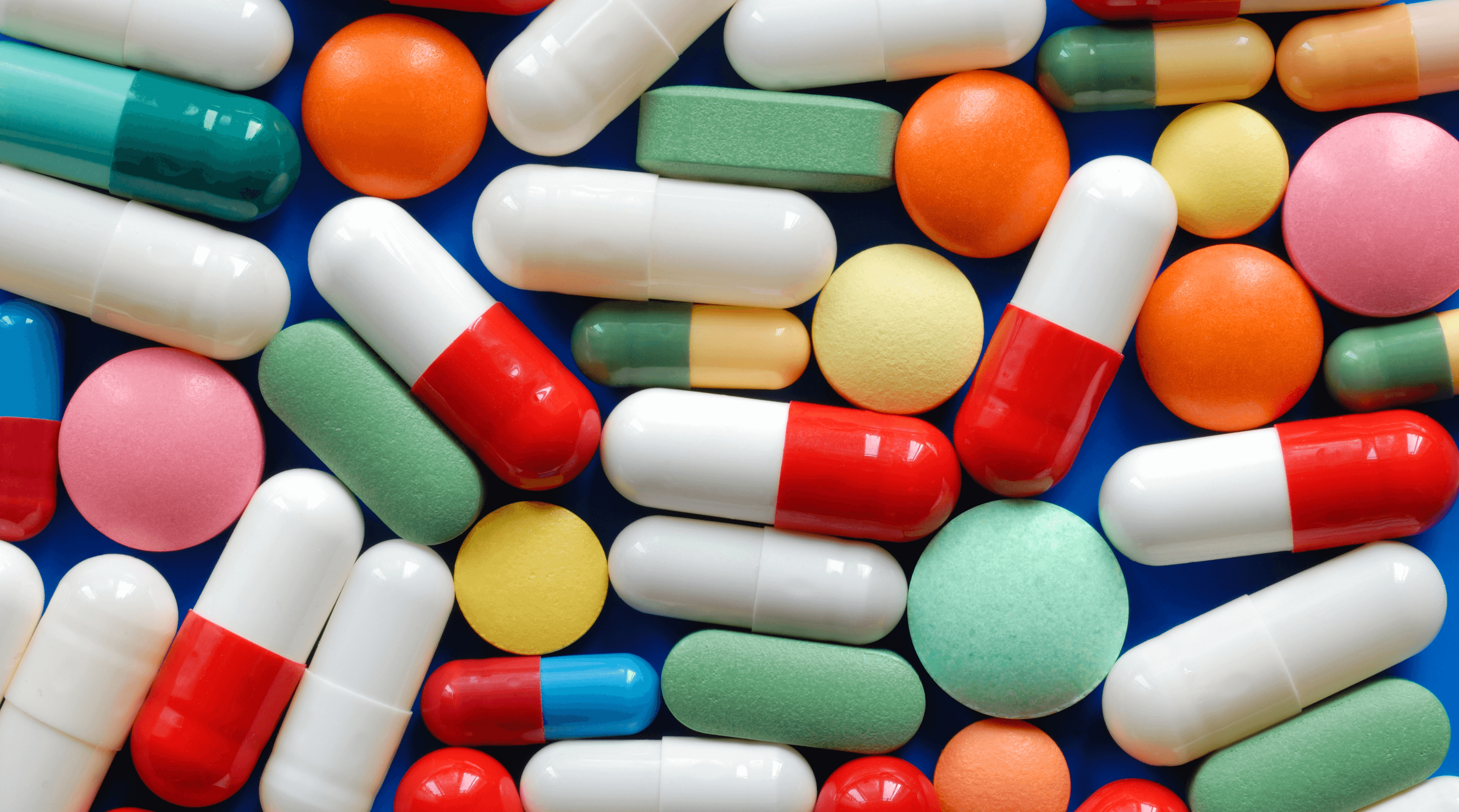 An image of various medications in tablet form