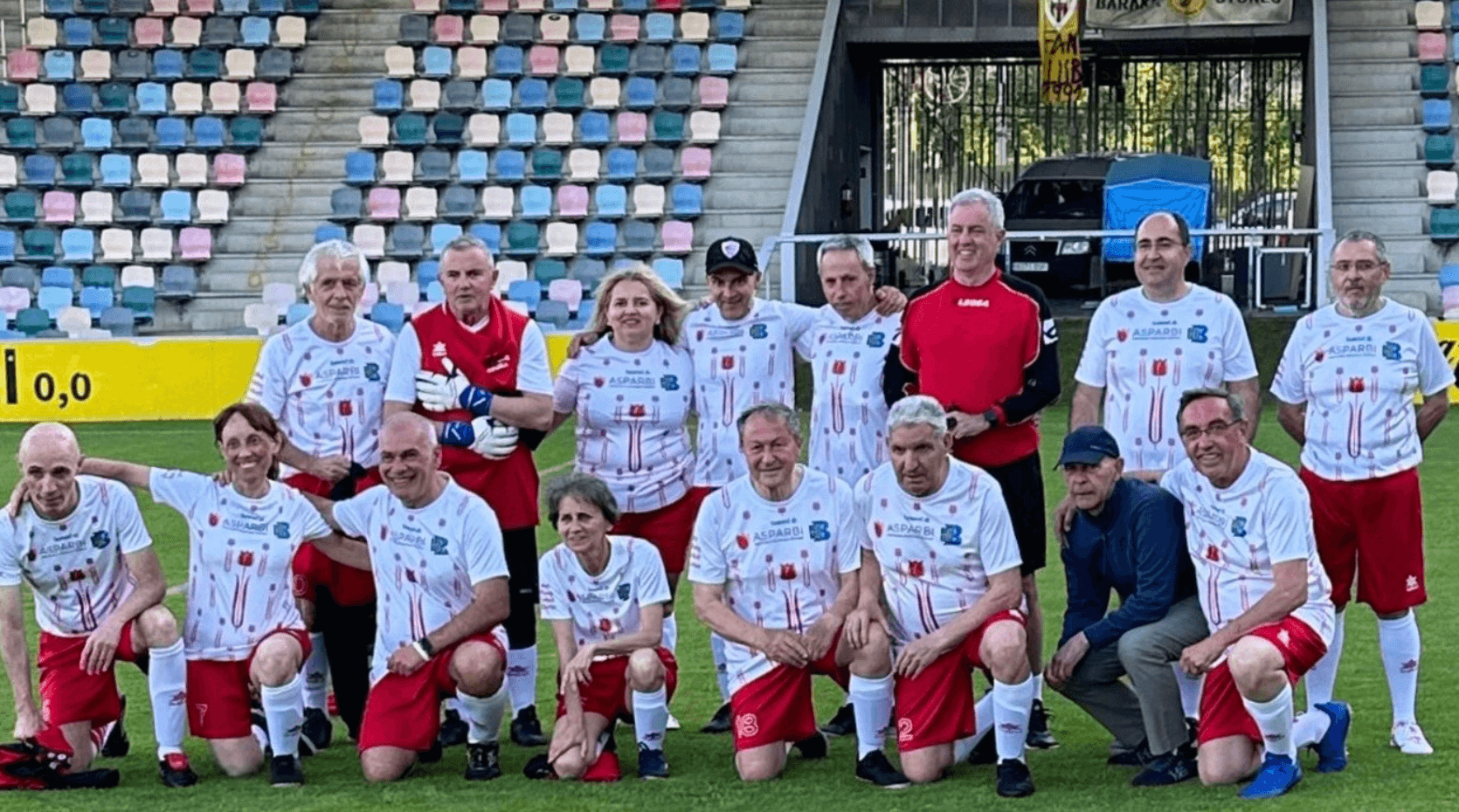 Parkinson's walking football team in Basque country Spain