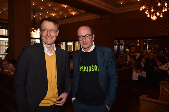 Prof. Dr. Karl Lauterbach, German Minister of Health, and Dr. Jörg Karenfort