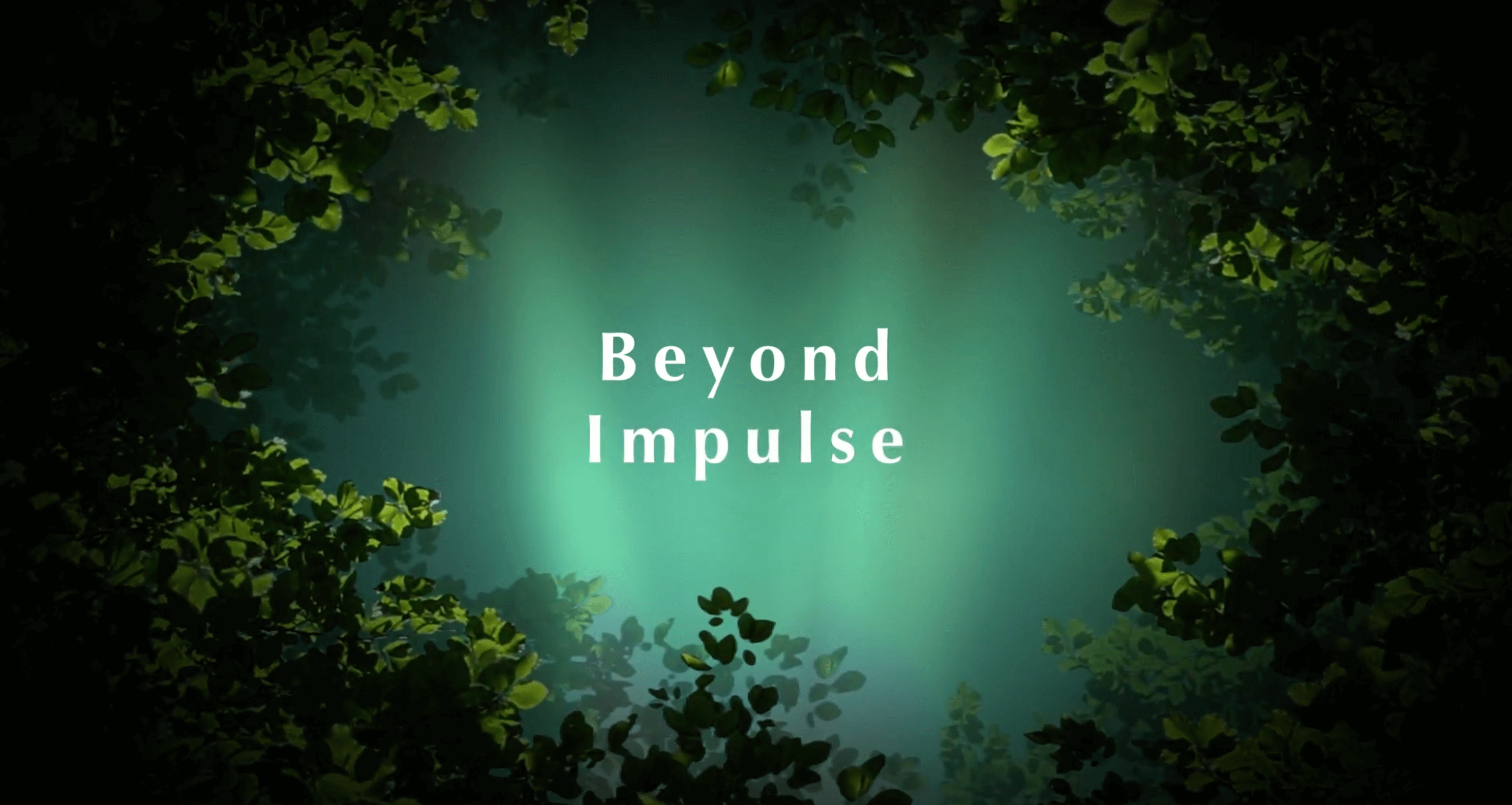 The opening credit screen to Parkinson's film Beyond Impulse