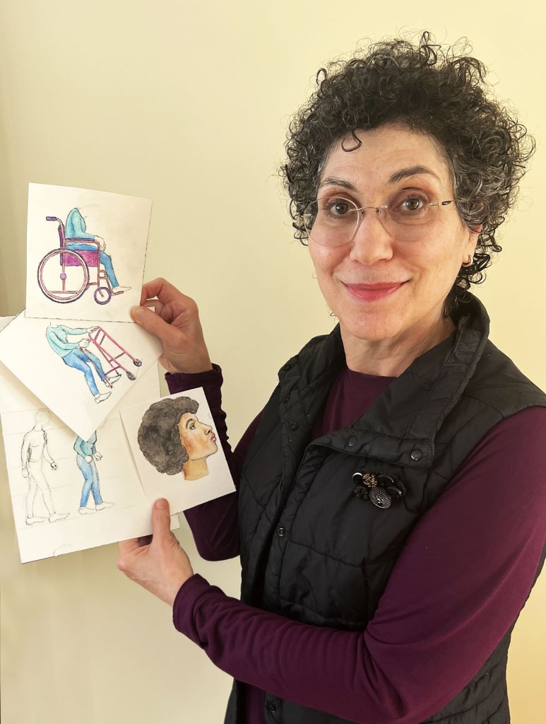 Canadian artist with Parkinson’s Barbara Salsberg Mathews