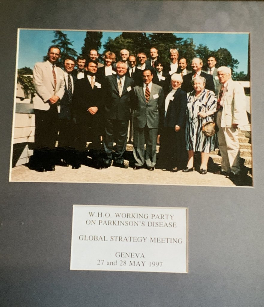 A new WHO working group on Parkinson’s was formed, and ran between 1997-2004