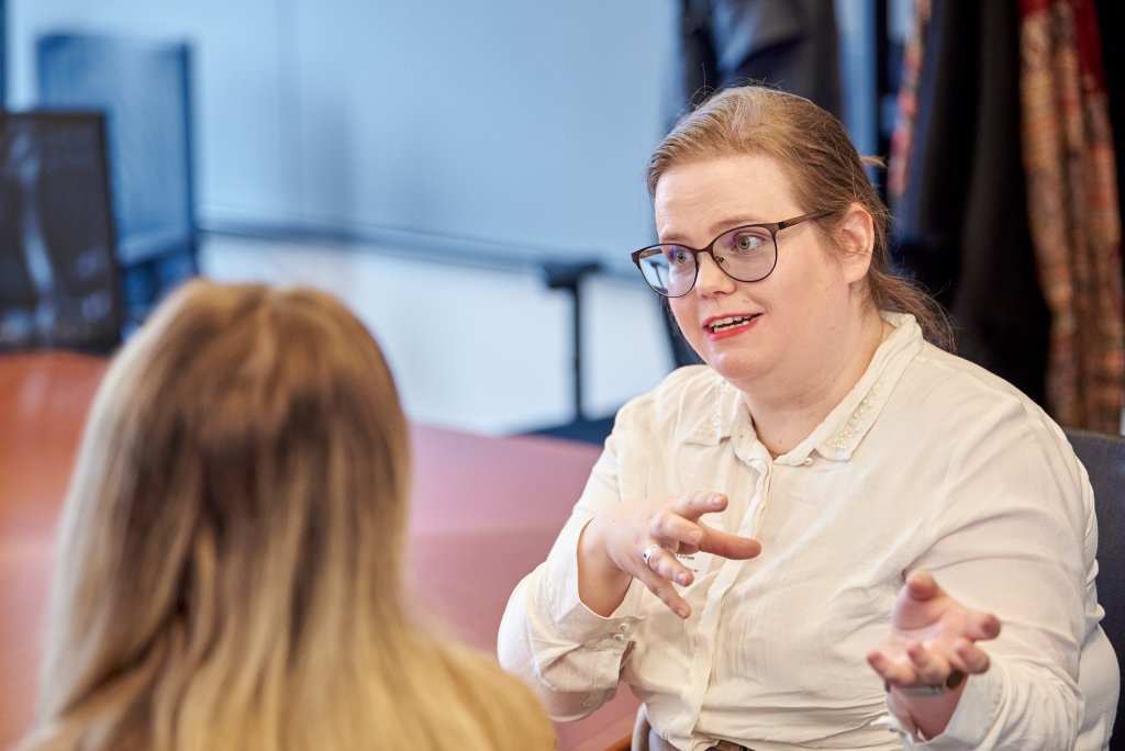 Parkinson's Europe's Hildur Kristjana Önnudóttir attended the event in Brussels