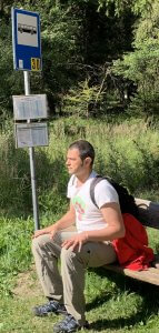 Massimiliano Iachini: tips on travelling as a person with Parkinson's (taken by his mother)