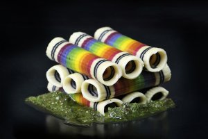 Swiss pasta artist Urs Bratschi creates unique pieces of art