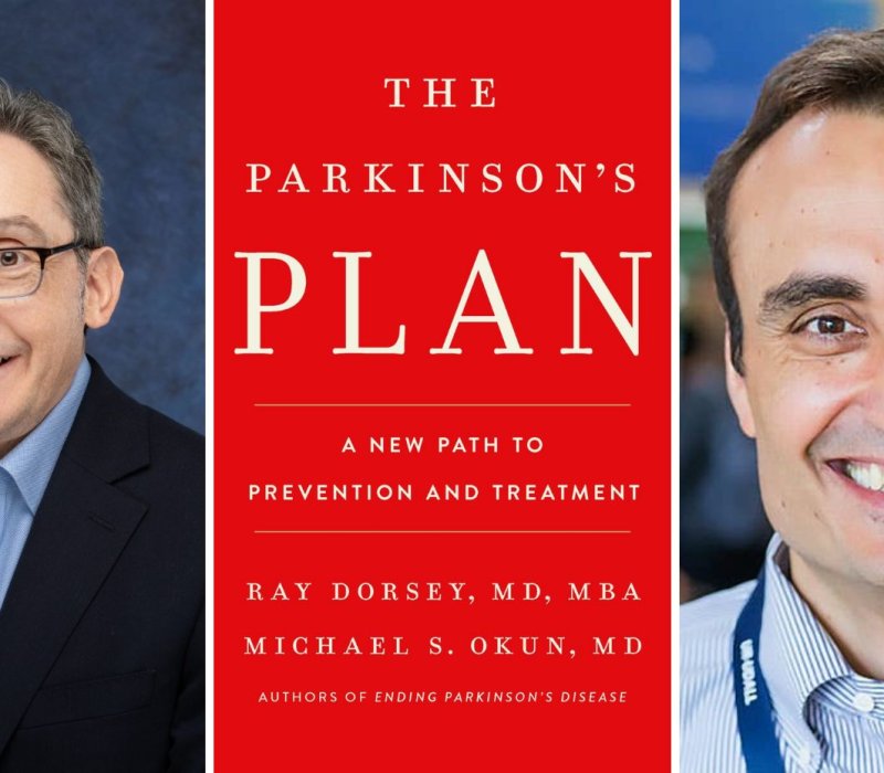 Photo of authors of The Parkinson's Plan book, Michael Okun and Ray Dorsey