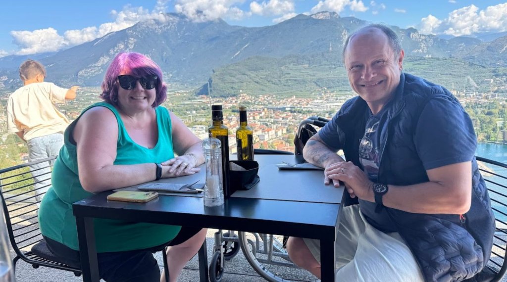 Matt Eagles and wife Viv