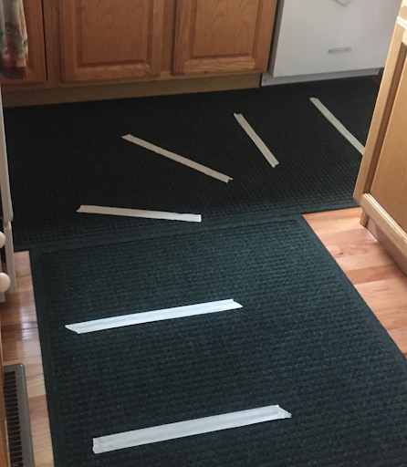 Visual cues for freezing
