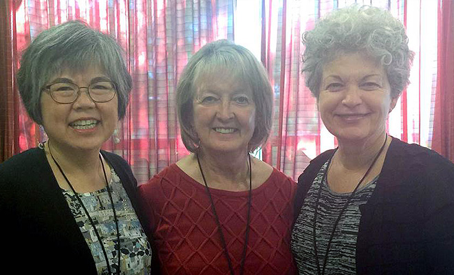 Darcy Blake with friends
