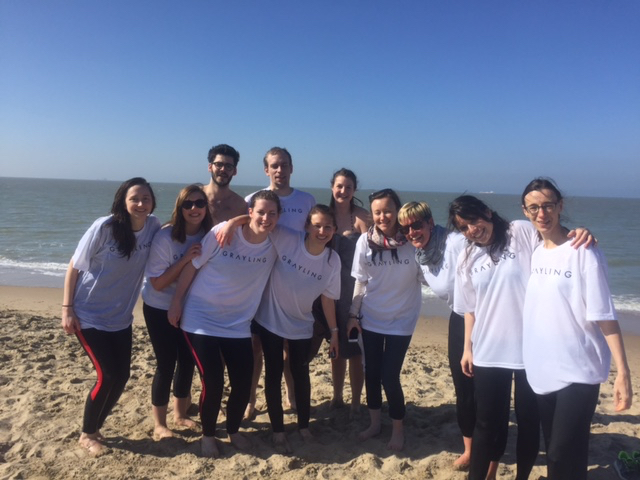 Grayling jump for Parkinson's 100 challenge