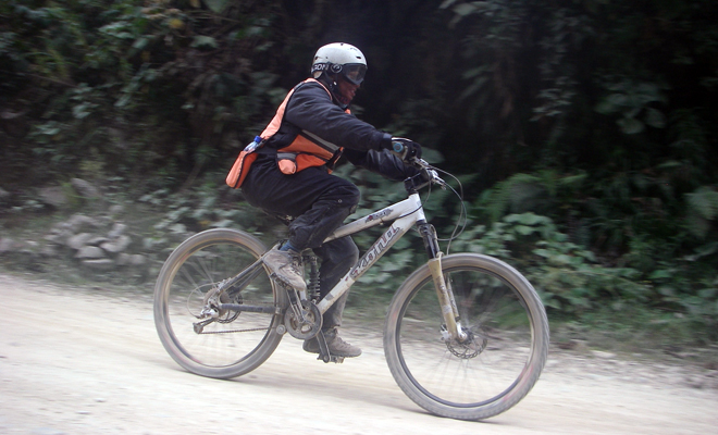 Rosemarie Wilson mountain biking