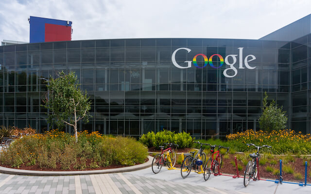 Google's Googleplex Corporate headquarters, California, US