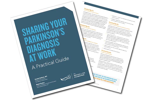 Sharing your Parkinson's diagnosis at work