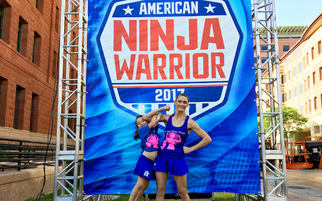 Allison competed on US tv show 'American Ninja Warrior'.