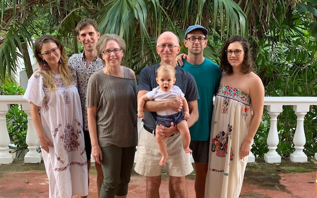 Joseph Shabason and his family