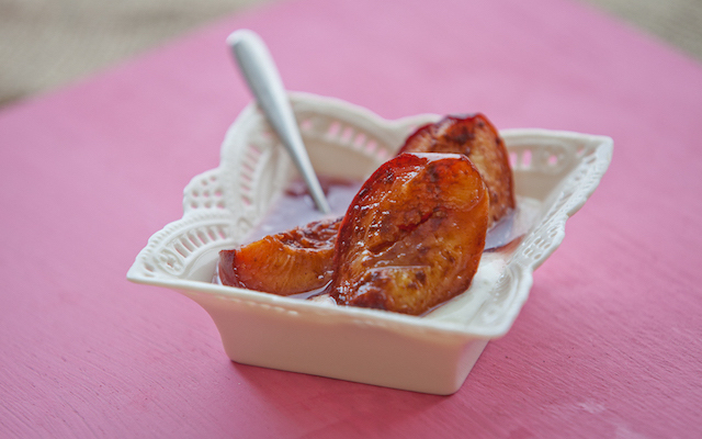 vital nutrition baked nectarines