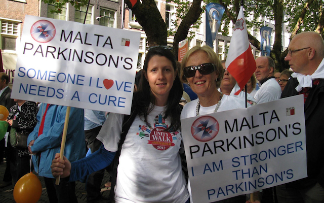 Veronica Clark Parkinson's Europe Unity Walk