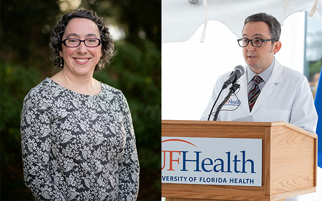 Dr Michael J Okun and Dr Melissa Armstrong