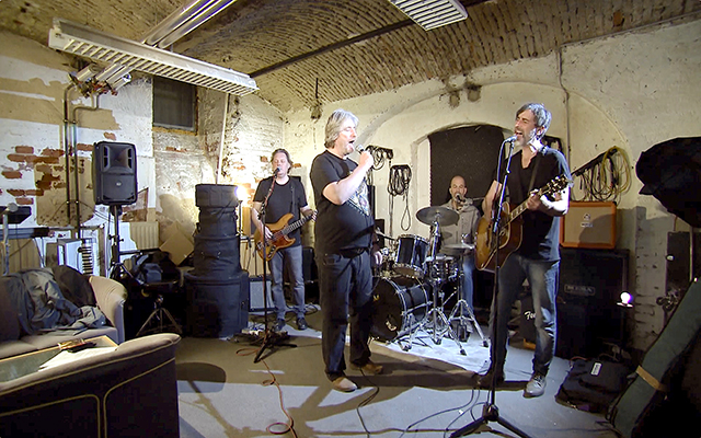 Gerald Ganglbauer and a band.