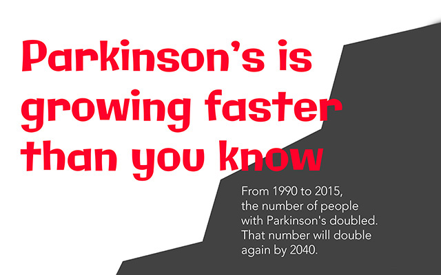An infographic about Parkinson's.