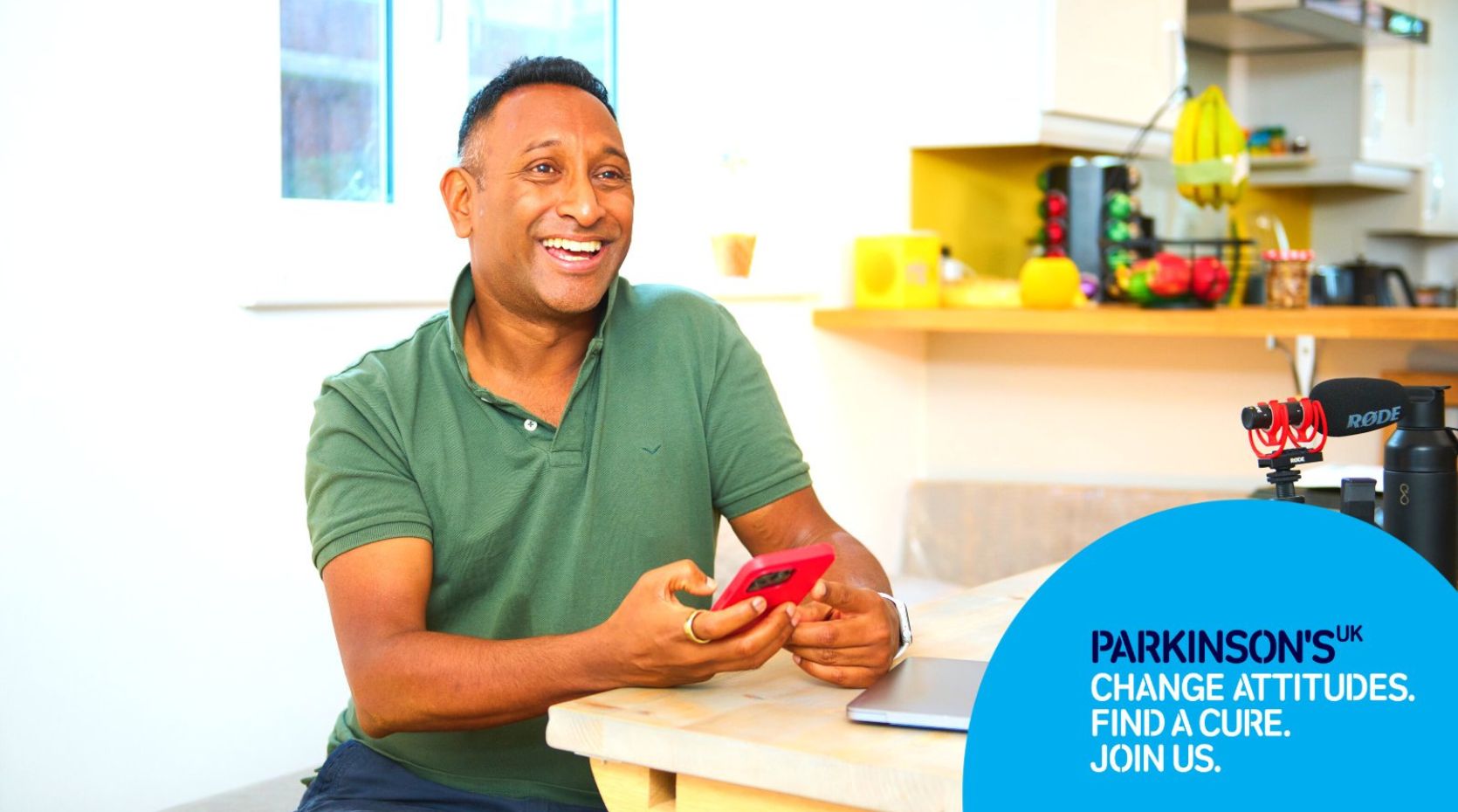 Kuhan Pushparatnam, creator of the Parkinson's app Parkinson's ON